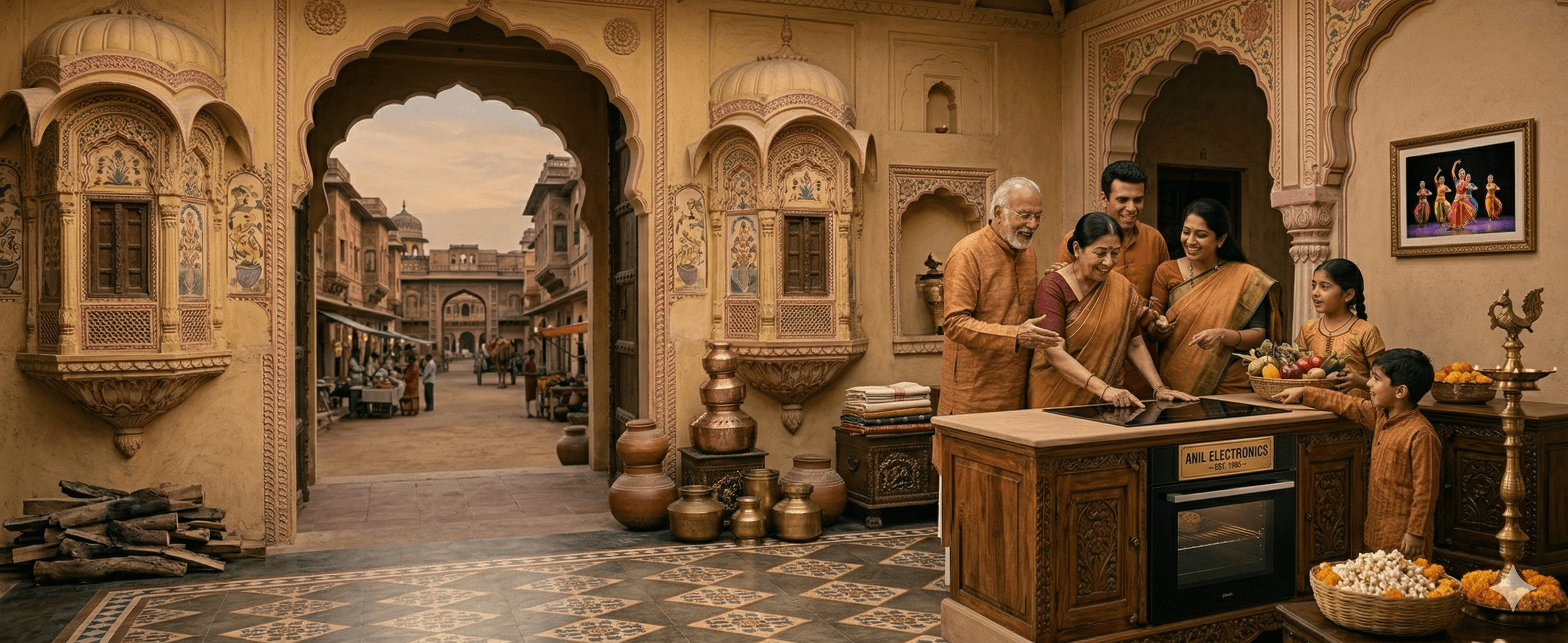 Premium electronics showcase